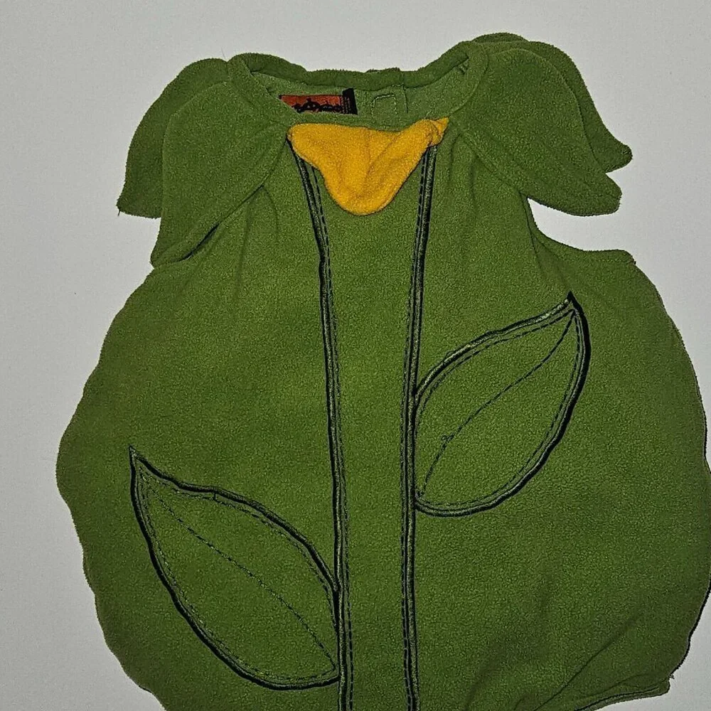 TCP Children's Place Halloween Costume 12-18 Months Green Plant Stem Peapod?